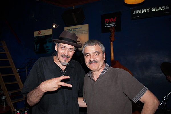 Con Jerry Gonzalez